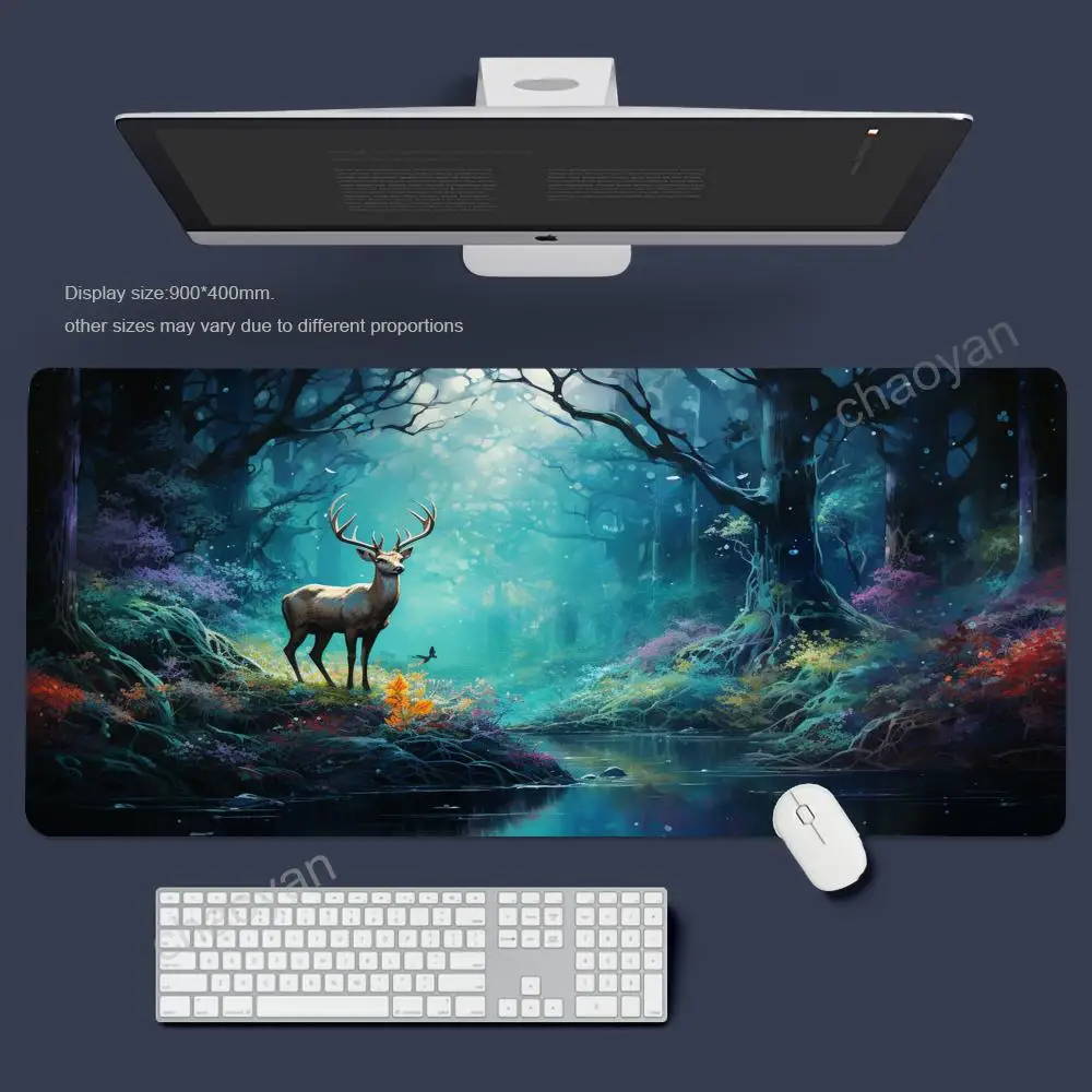 

Cool Mouse Pad Gamer Office Accessories Pc Cabinet Games Desk Mat Computer Desks Keyboard Gaming Mats