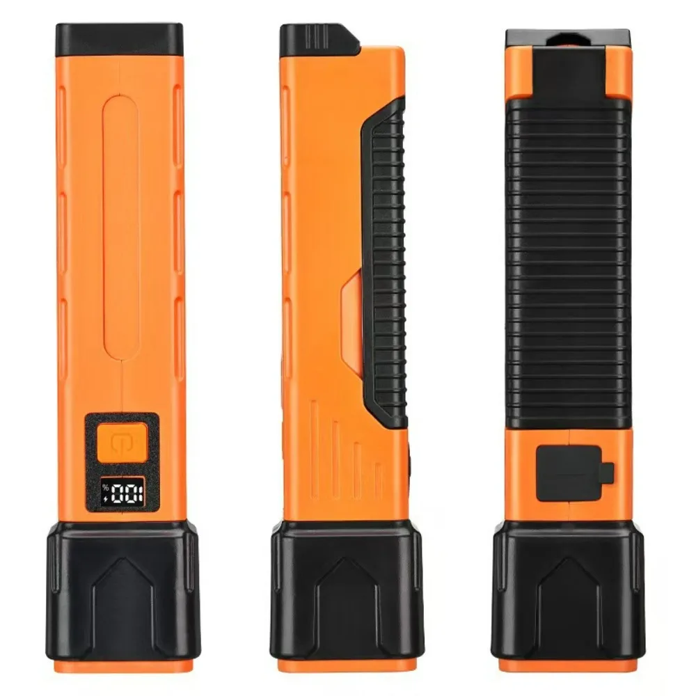 Multifunctional Foldable High Brightness Flashlight Magnetic COB Side Light Portable Torch Auto Repair Maintenance Inspection