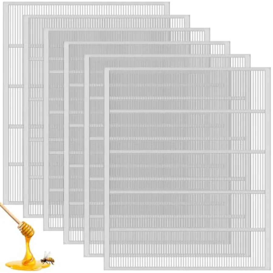 

Металлическая решетка-ограничитель для пчелиной матки Therwen Pcs, для 10-рамочного улья, для изоляции маток, инструменты для пчеловодства