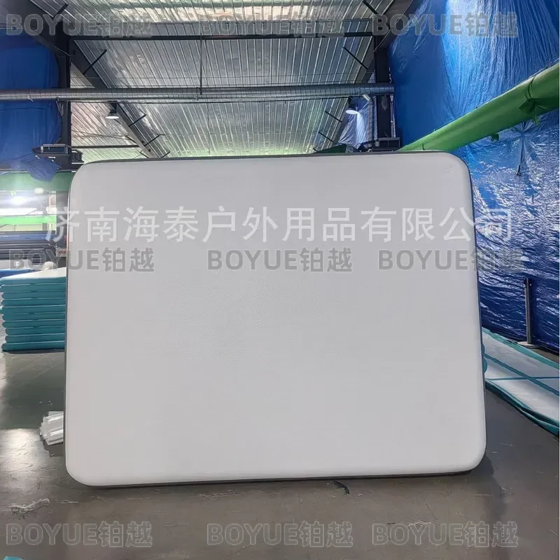 Inflatable Mattress Double Outdoor Camping Bed PVC Air Sleeping Mat Portable Floor Tent Pad for Home Lunch Break Travel Use