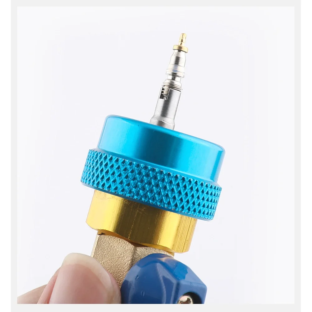 R134a and For R1234YF Compatible Car AC Valve Core Removal Tool Kit with Ergonomic Bayonet Grip and Carbon Steel Body