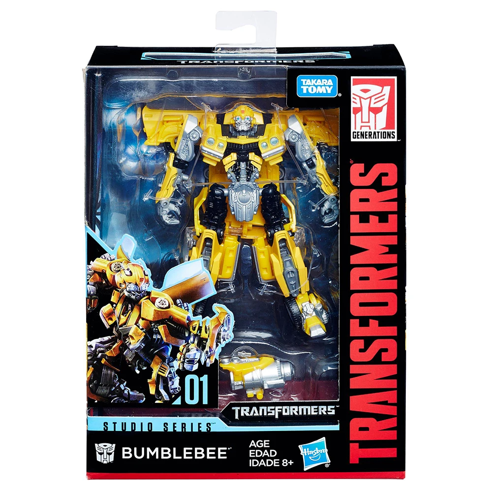 [En Stock] Hasbro transformateurs Studio série Bumblebee 11.5 cm classe de luxe figurine à collectionner joli film Robot modèle jouets