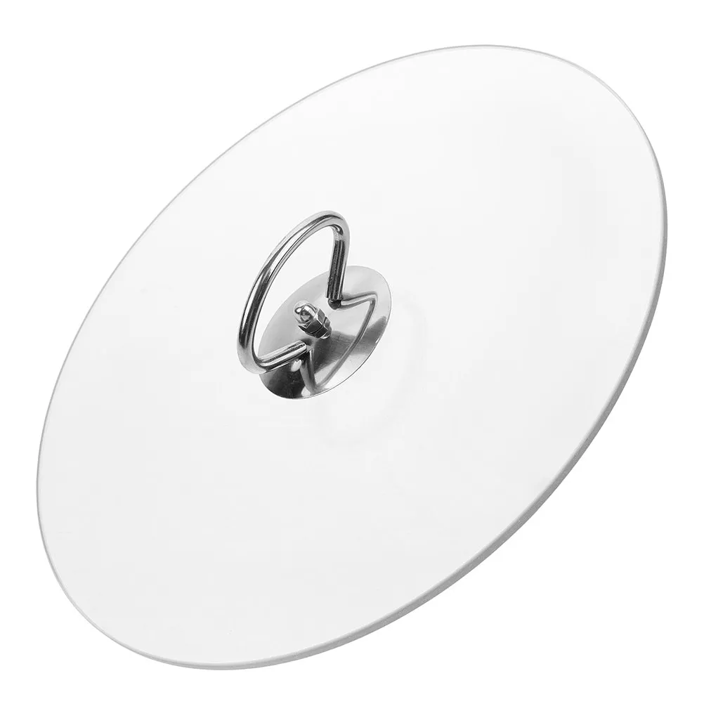 

27Cm Clear Thickened Tempered Glass Universal Kitchen Lid Cover Fits Saucepan Soup Pot Frying Pan Stock Pot Bowl Splatter Guard