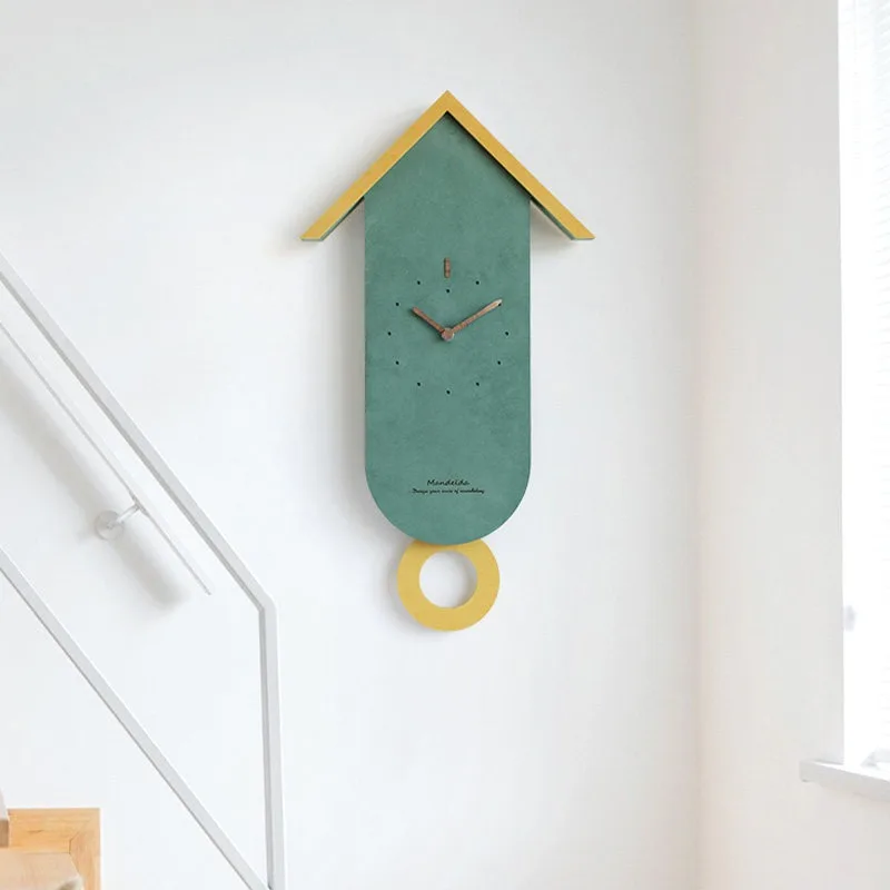 Decorative Wall Clock Nordic Modern Wall Watch Luxury Aesthetic Pendulum Clocks Minimalist Silent Elegant Living Room Watches