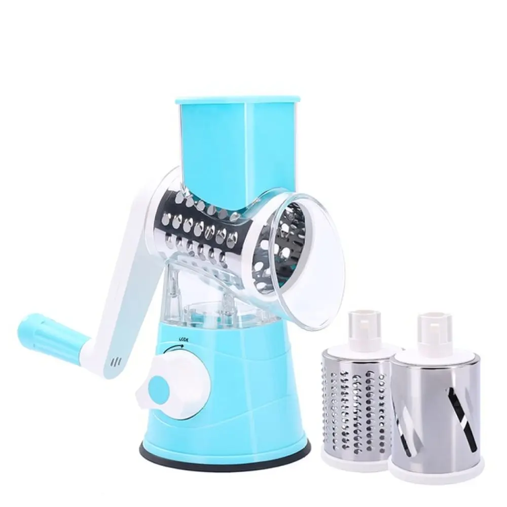 Manual Vegetable Chopper Rolling Slicer Shredder Kitchen Gadgets Stainless Steel Blade For Food Prep Vegetable Fruit