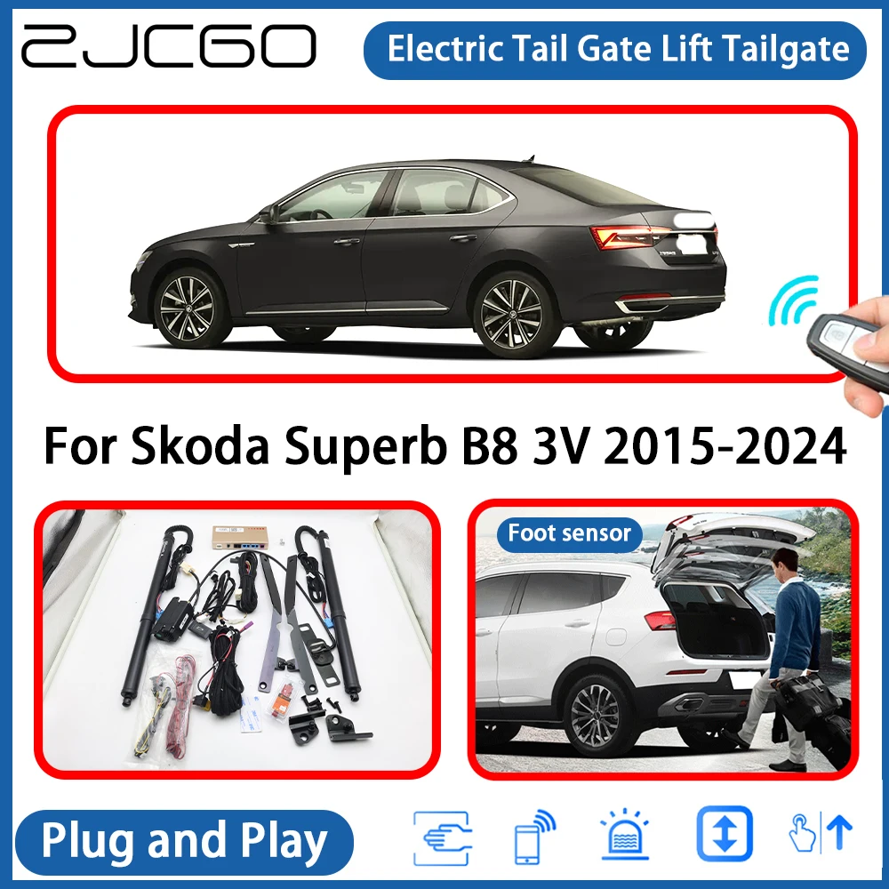 

for Skoda Superb B8 3V 2015-2024 Automatic Powered Tailgate Power Liftgate Electric Tail Gate Lift Assisting System
