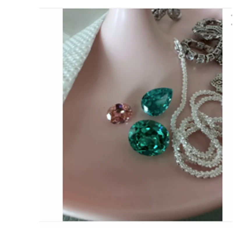 Paraiba Smaragd Luxus Brillant Oval schliff für Edelstein kollektion und Schmuck herstellung vv losen Edelstein