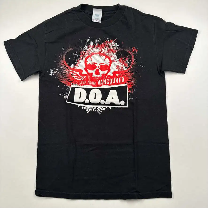 

Винтажная Футболка 2007 D O A Small Live из Ванкувера