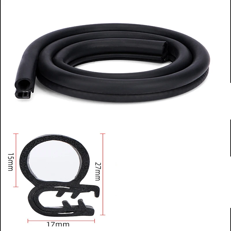 Front Rear Side Sliding Door Bonnet Rubber Body Seal Weatherstrir Kit For Mercedes Benz Volkswagen Auto Seal Trunk Engine Door