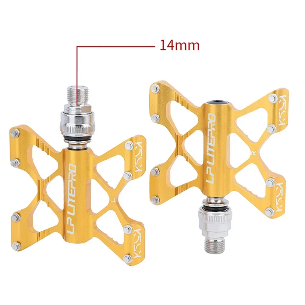 Quick Release Pedal Pedal Ultralight Aluminum Alloy Bike Accessories MTB Bicycle Part Dor Folding Bike Brand New