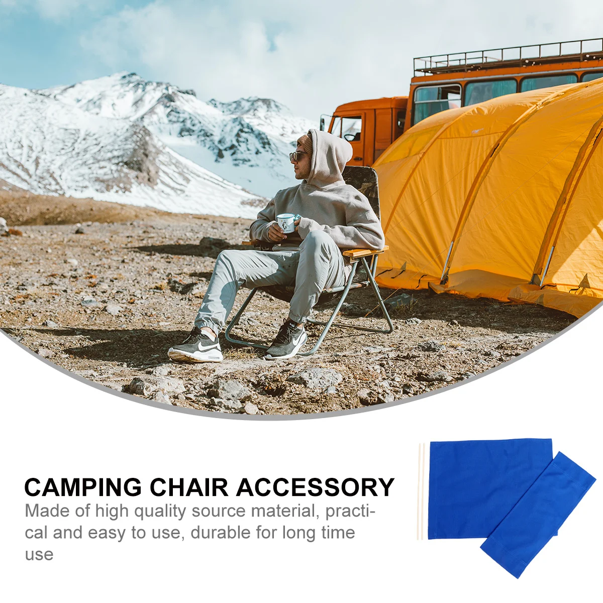 Portable Folding Lounge Chair Durable Chair Change Supply Safety Guard Tool Outdoor Aluminium Alloy Portable Folding Picnic