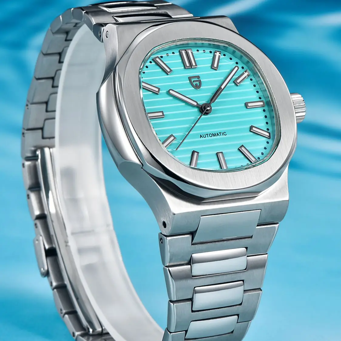 

PAGANI DESIGN PP 40MM Mechanical Automatic Luxury AR Sapphire glass Watch For Men 100M Waterproof Stainless steel Wristwatch Men