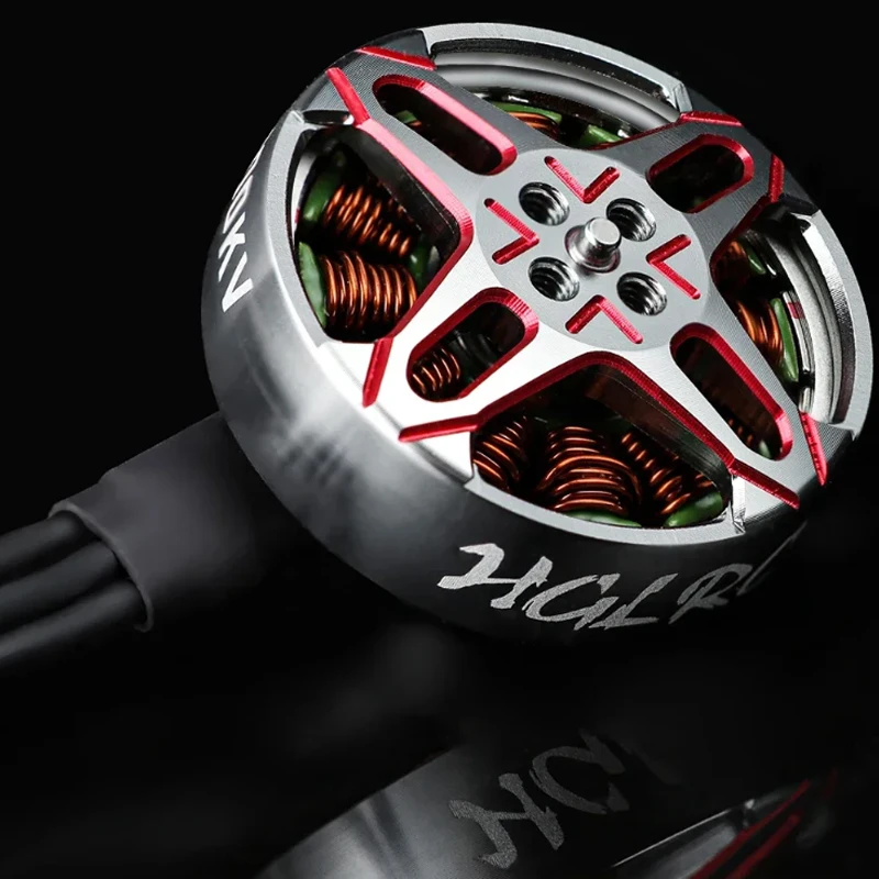 

HGLRC SPECTER 2004 1800KV Бесщеточный двигатель 4-6S Совместимый 3-5-дюймовый пропеллер для FPV Freestyle Cinewhoop Дроны с зубочисткой