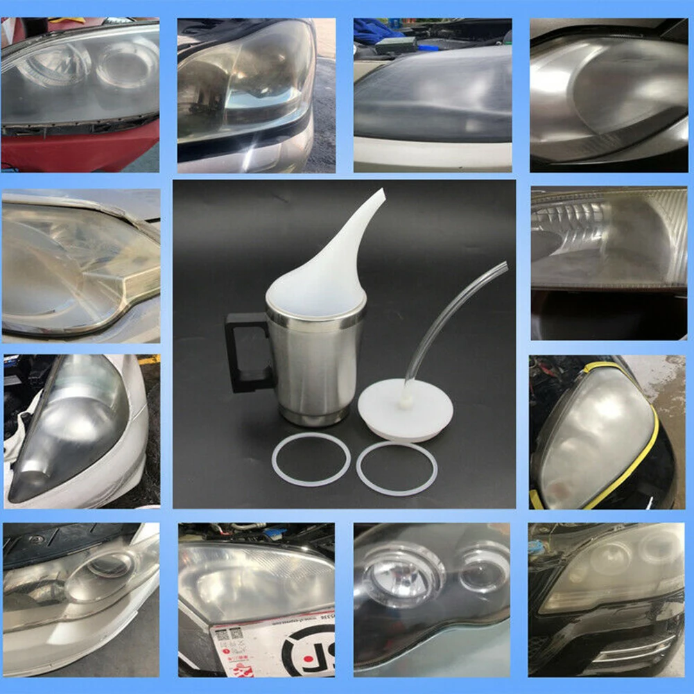 

Комплект для полировки автомобильных фар, 200 мл, инструмент для ухода за автомобилем, ремонтный комплект для восстановления фар автомобиля, автомобильные лампы