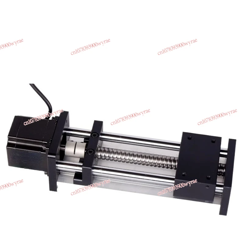 Dual axis ball screw linear module guide rail aluminum transmission slide table with 57 stepper motor