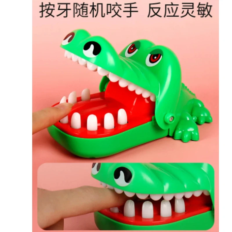 Jouets amusants, petits jeux, petits crocodiles qui mordent leurs doigts, farces, outils anti-stress, surprises pour adultes, cadeau quotidien