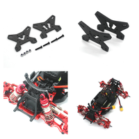 Metal accessories front and rear shock absorbers for ZD racing MT16 BX12 X12S MT14R PT14R carbon fiber shock absorber brackets