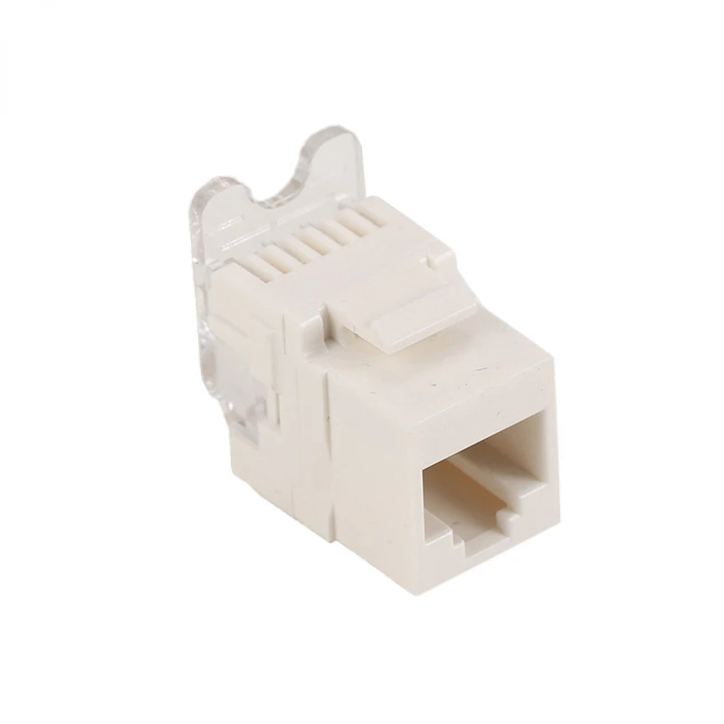 5Pcs Tool-free Telephone Module RJ11 Network CAT3 Voice Module Gold-plated Adapter Telephone Extender