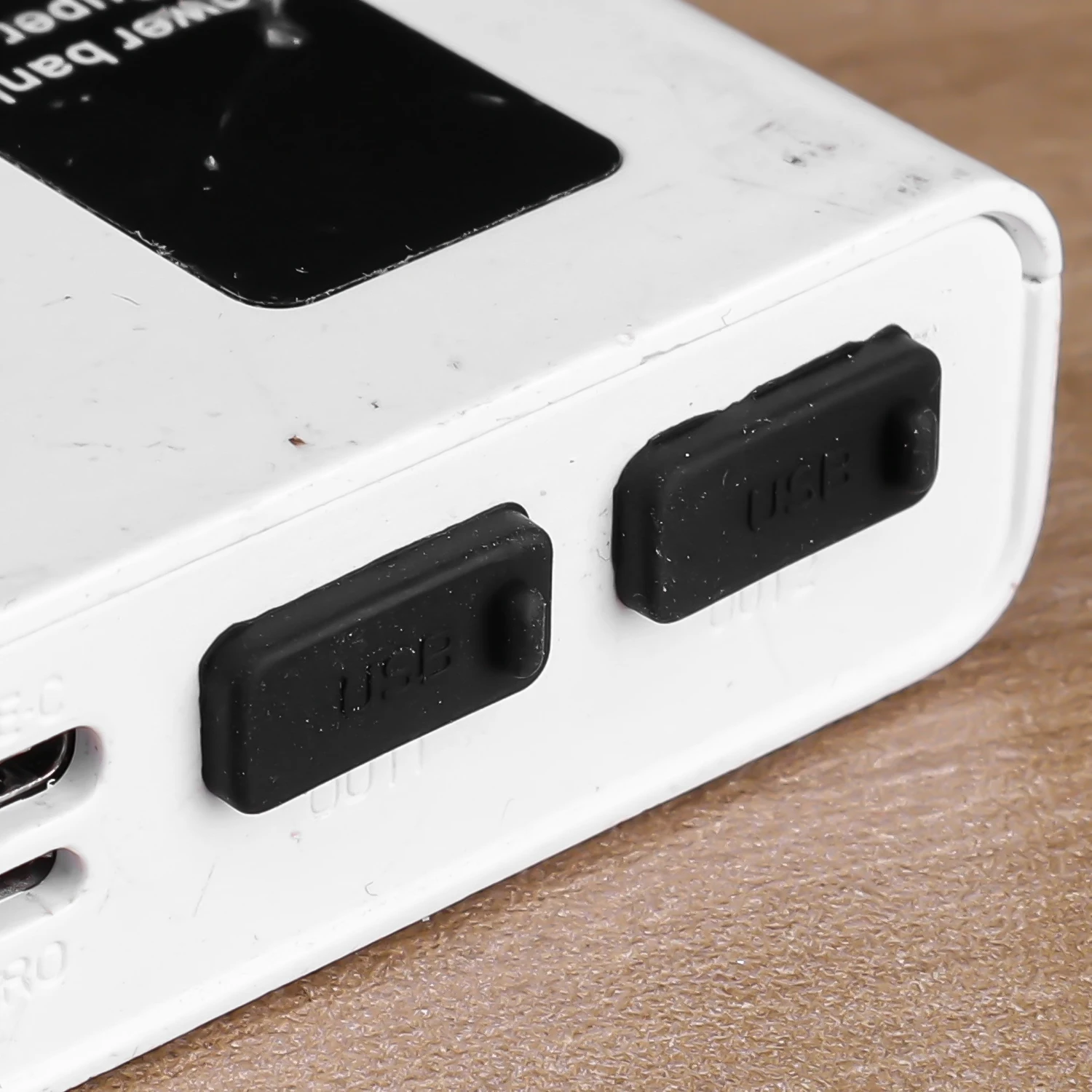 60/40/20/10 قطعة USB A الغبار المقابس لأجهزة الكمبيوتر المحمول الكمبيوتر المحمول USB شحن منافذ حماة سيليكون الغبار قبعات غطاء الغبار