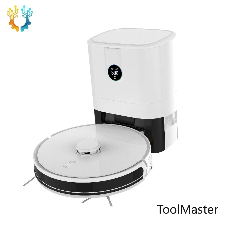 

【2026】Hot Sales LDS Robot Vacuum Cleaner App Control Self Emptying Station For House Use
