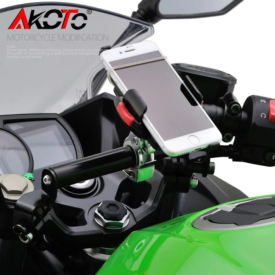 

GPS Navigation Bracket Supporter Holder Mobile Phone Support Mount Mounting FOR KAWASAKI NINJA400 NINJA 400 250 EX400 NINJA250