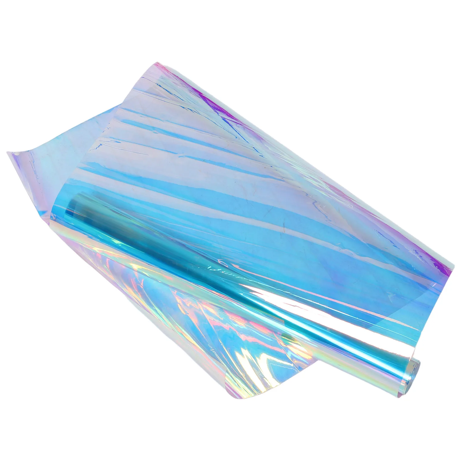 

Rainbow Stickers Chameleon Window Film Decorative Holographic Wallpaper Christmas Permanent Vinyl Color Absorbing Electrochromic