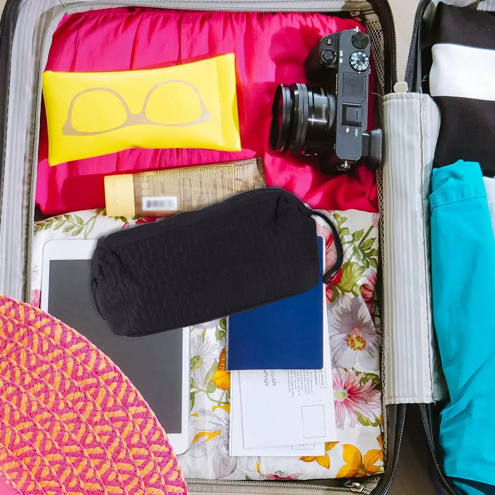 Haartrockner-Tasche mit großem Fassungsvermögen, staubdicht, langlebig, Aufbewahrungstasche für Glätteisen und Lockenwickler, platzsparend, wasserdicht, Aufbewahrungstasche für Haartrockner – Detail 2