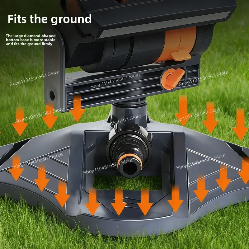 Automatic swinging turret sprinkler, sprinkler, garden watering beam field concrete maintenance automatic irrigation equipment
