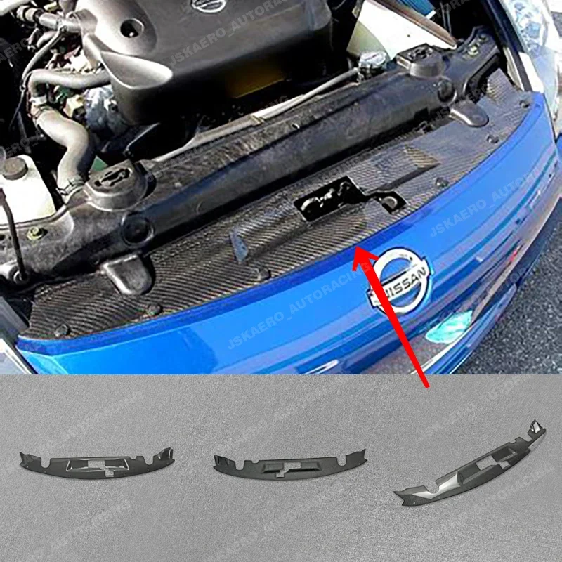 

Carbon Fiber For Nissan 350z Z33 Cooling Slam Panel Radiator Cover car BodyKits