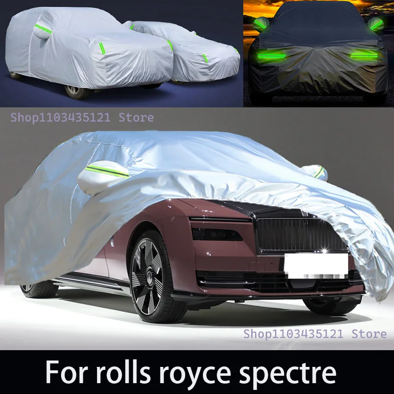 For rolls royce spectre Outdoor Protection Full Car Covers Snow Cover Sunshade Waterproof Dustproof Exterior Car accessories