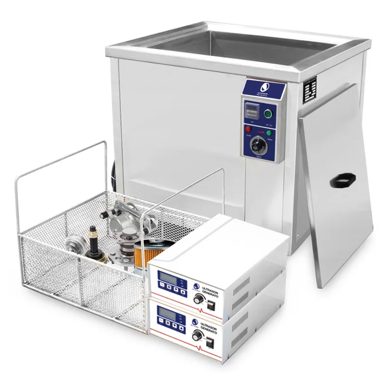 28kHz Industrial Ultrasonic Cleaner Machine for Car Truck Ship Marine Parts Auto Engine Brake Cylinder Head Differential