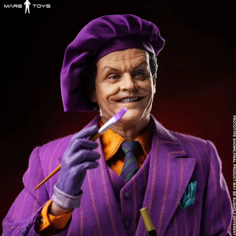 Original Mars Toys 1/6 Jack Nicholson The Joker Action Figure Mat014 Mr.J 1989 Version Joker Models Collection Decor Statue Toys