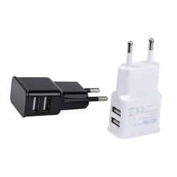 Universal AC Adapter 5V USB Charger 2A Power Converter AC to DC 220V to 5V Compact Size for Phone Electronics