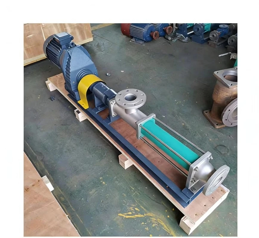 Durable Single Screw Pump with Hardened Rotor for Abrasive Slurry