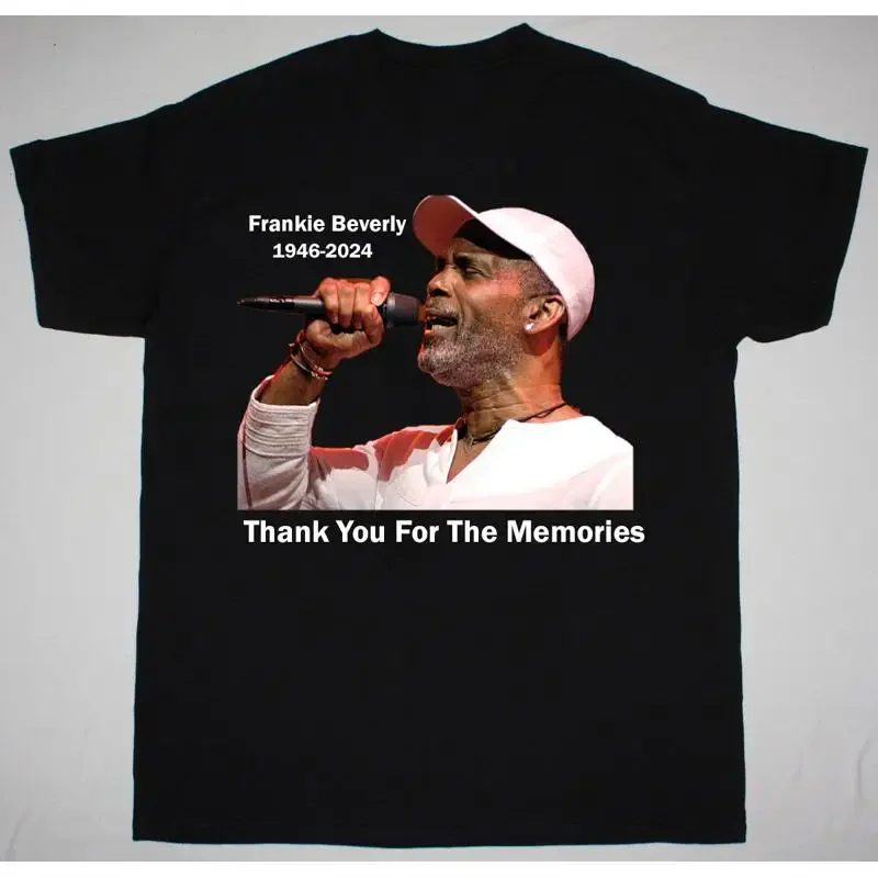 Frankie Beverly 1946 2024 Thank you for the memories T Shirt AR175