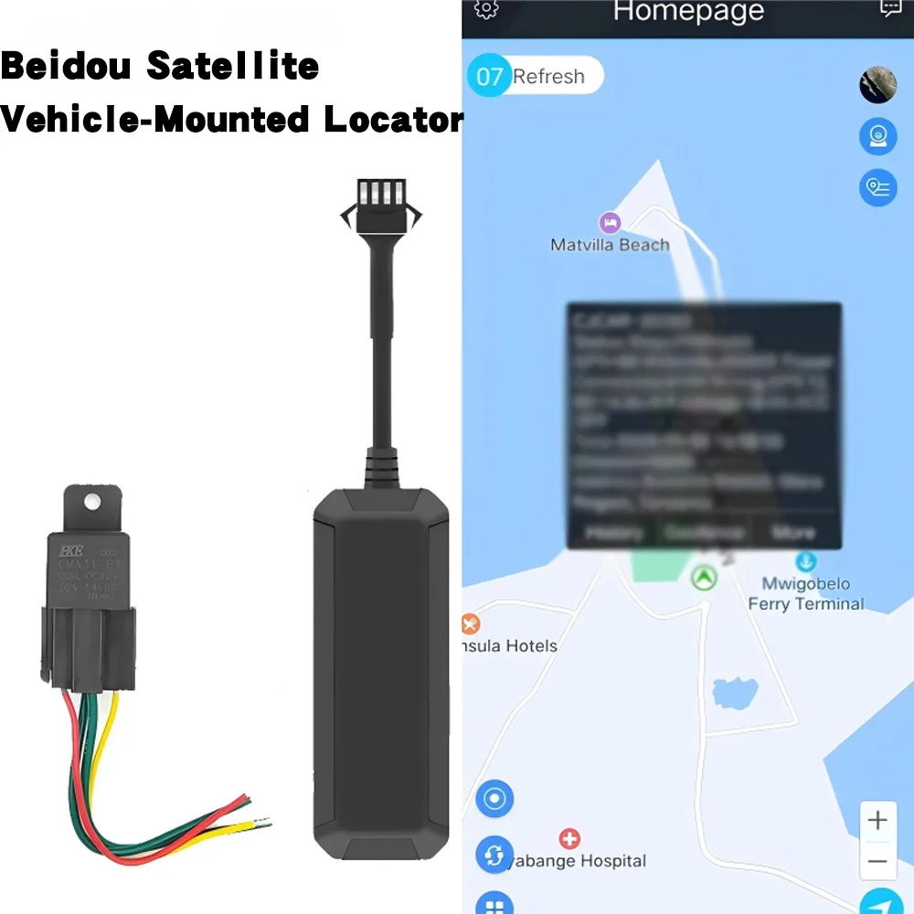 

Automotive Universal Tracking And Positioning Device Oil-Electric Control Tracker Mini GPS Real-Time Tracking Device