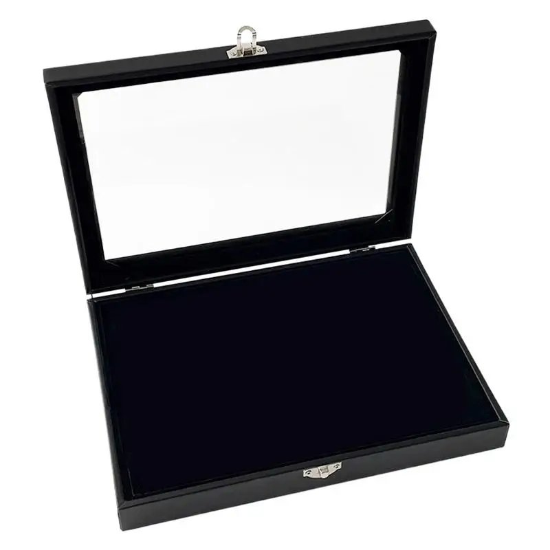Pin Frame Display Case Pin Display Board Case Organizer for Trading Badges and Medals Box Frame for Wall and Tabletop