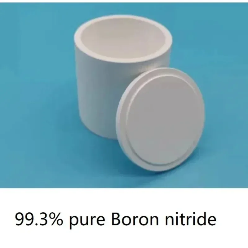 99.3% Pure BN Boron Nitride Crucible, High Temp For Vacuum Furnace Sintering
