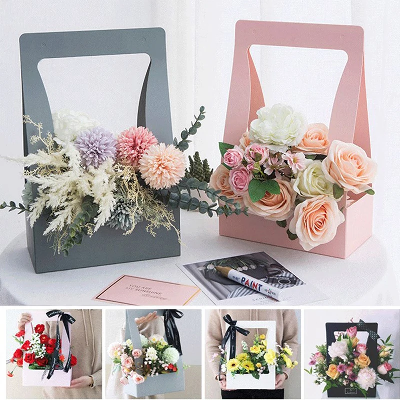 Der perfekte Karton Korb für Blumensträuße: Praxisgetestet, praktisch und nachhaltig