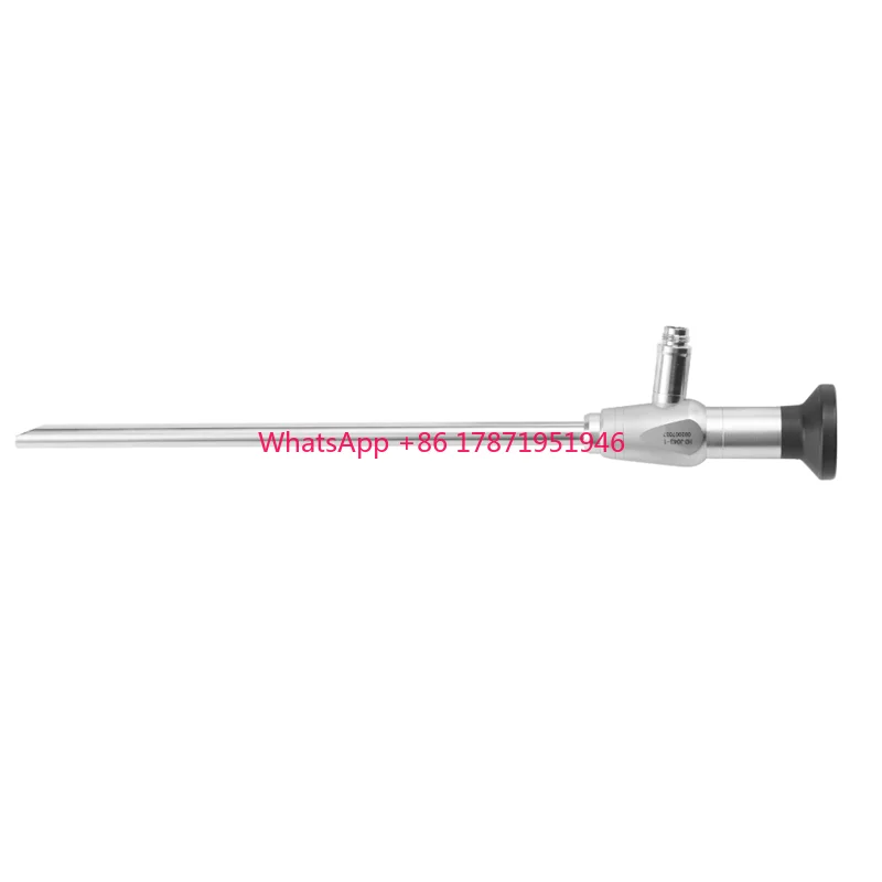 

Hysteroscopy Kit with Rigid Endoscopy Hysteroscopy Degree Stapler Lockable Working Sheath Forceps