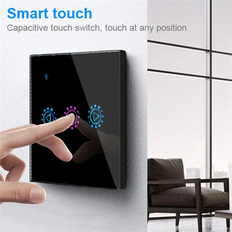 T23C Tuya Smart Leben LED Dimmer Schalter Wifi Smart Licht Touch Schalter Dimmen Kompatibel Für Google Hause