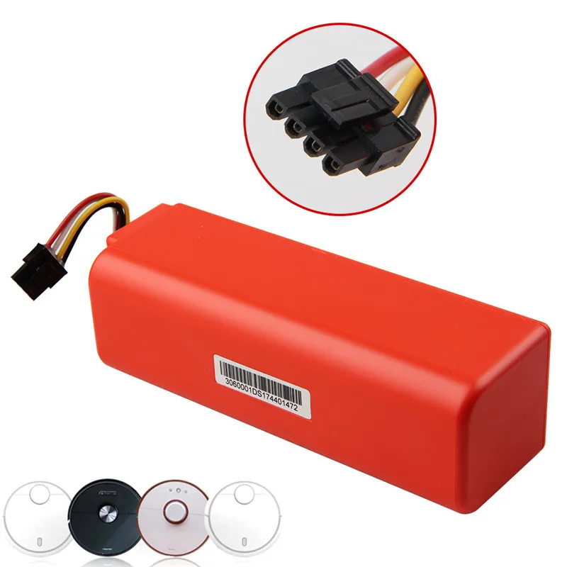 Original Battery 14,4 V-5200mAh is Suitable for Roborock S5MAX S6MAXV S7 S75 Sweeping Robotic Vacuum Cleaner Components