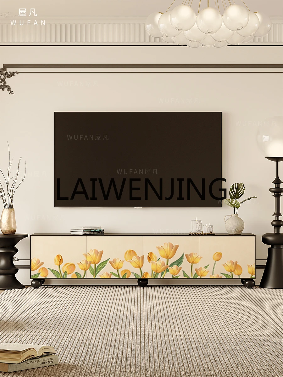 

Modern Light Luxury Home TV Stand Living Room Integrated Decorative Furniture Bedroom Wall Bedside Cabinet