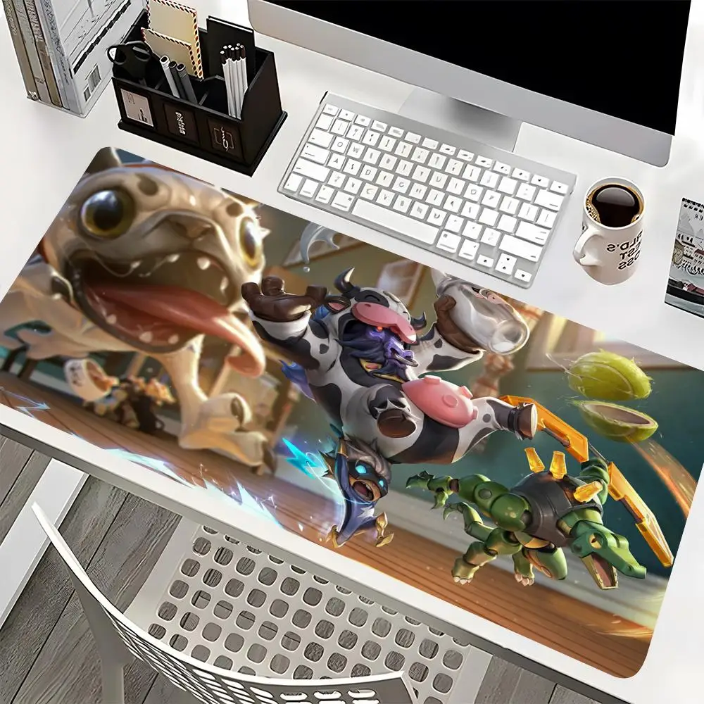 League Of Legends Popular Games Mouse Pad Large Accessories 900x400mm Practical Desk Mats Carpet Anti-slip Laptop Soft Mice