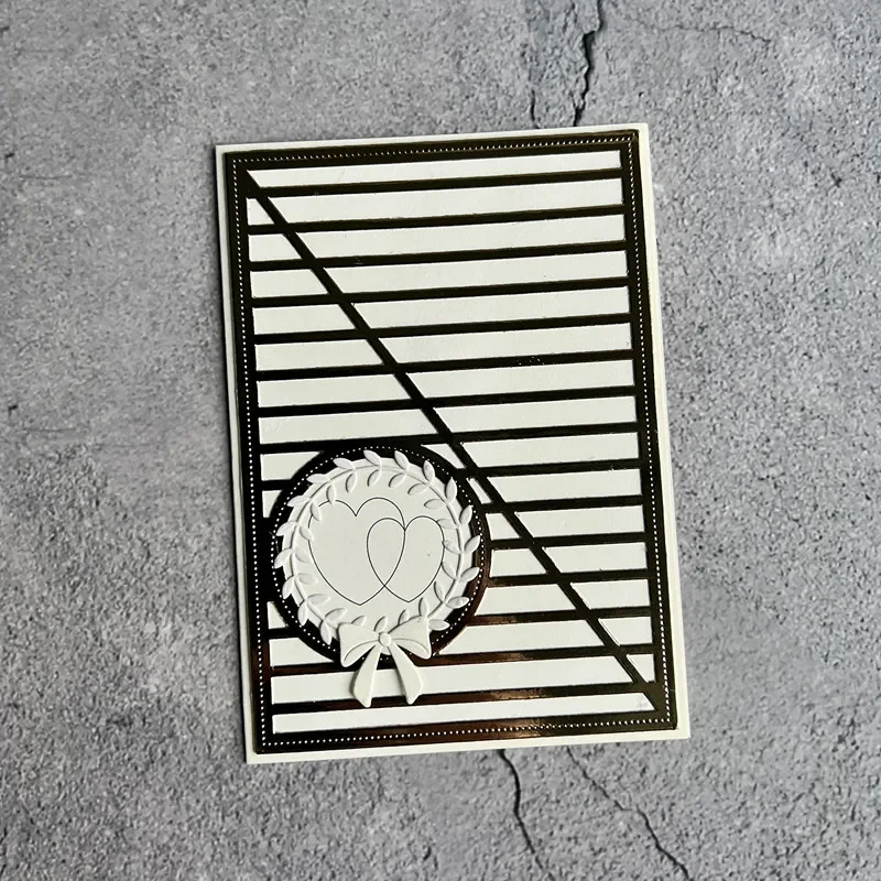 6 Cover Round Window Background Cutting Dies for New October 2023 Scrapbooking Paper Making Frame Card Craft Supplies no Stamps