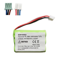 700mAh 3HR-AAAU, 70AAAH3BMXZ, T373 Battery Replacement Compatible for BeoCom M6000 MKII Cordless DECT Telephone