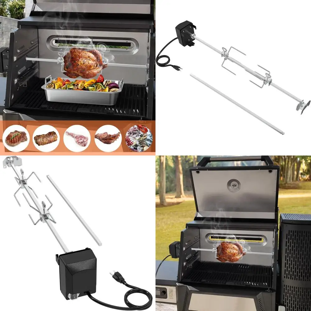 

Stainless Steel Rotisserie Kit for Masterbuilt Gravity 560 & 1050 Series BBQ Grills