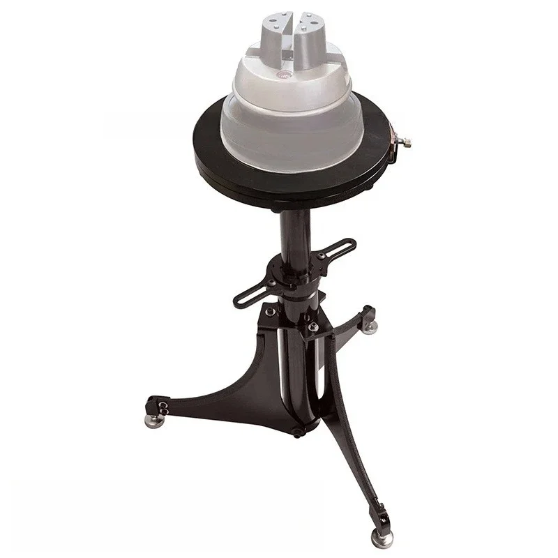Bearing rotating disc, floor type ball support bracket