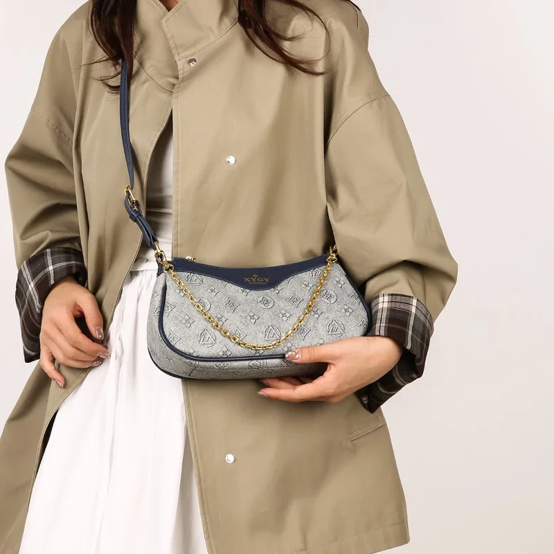 حقيبة كروس فريدة من نوعها راقية للنساء ذات سعة كبيرة من الجلد بتصميم عصري باريس #4