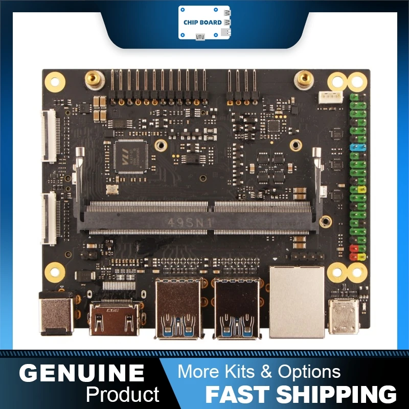 Radxa NX4 IO Board expansion interface board for Radxa NX4 AI SoM, built for embedded development